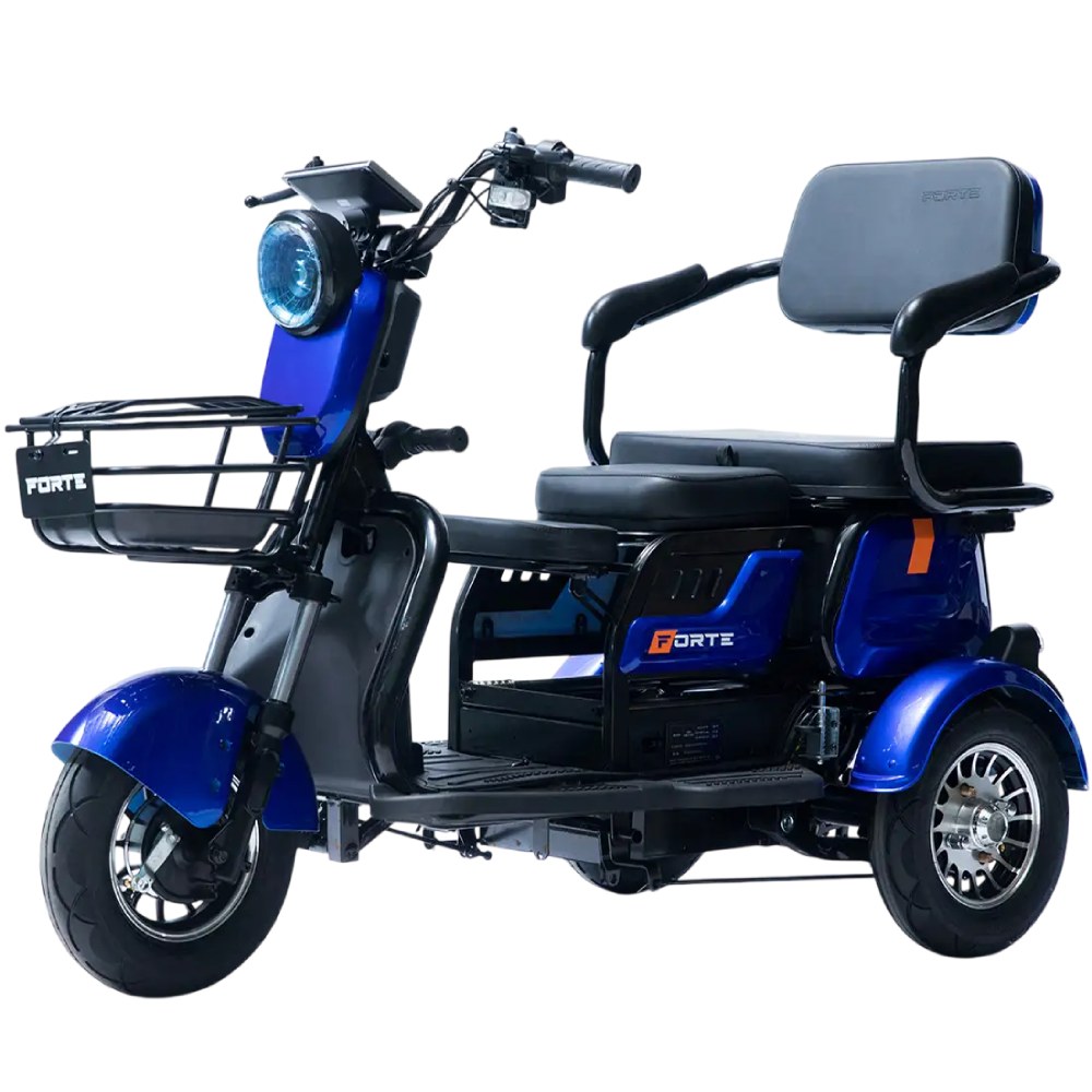 Трицикл FORTE Family-P600 Синий + аккумулятор 12V20A/25А 5 шт. (145225) Трицикл FORTE Family-P600 Синий + аккумулятор 12V20A/25А 5 шт. (145225)
