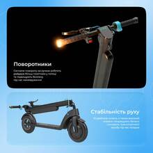 Электросамокат PROOVE Model X-City Pro 2 App 350W Black/Blue (XCPN35025101)