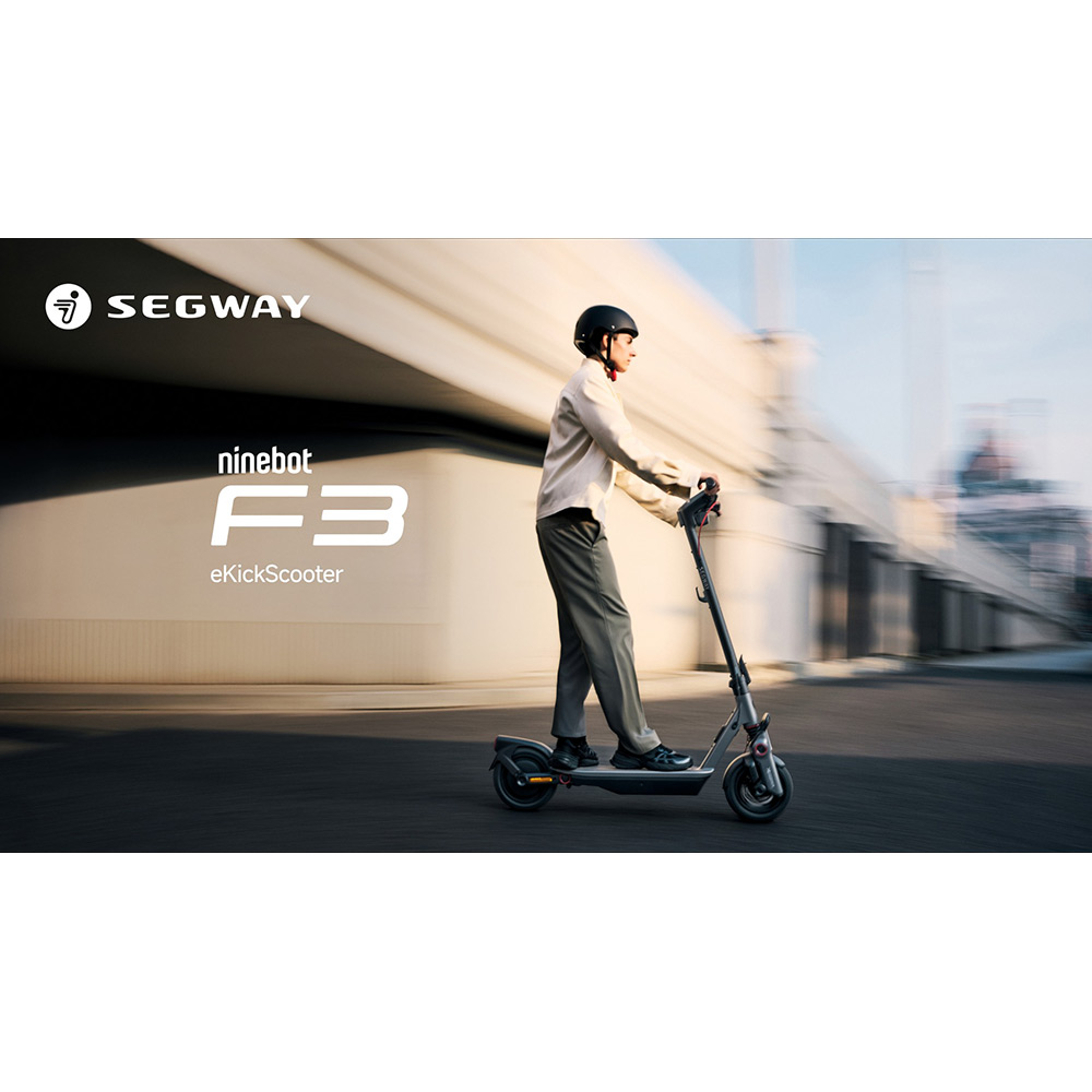 В Україні Електросамокат Segway Ninebot F3 E Grey (AA.05.17.01.0005)