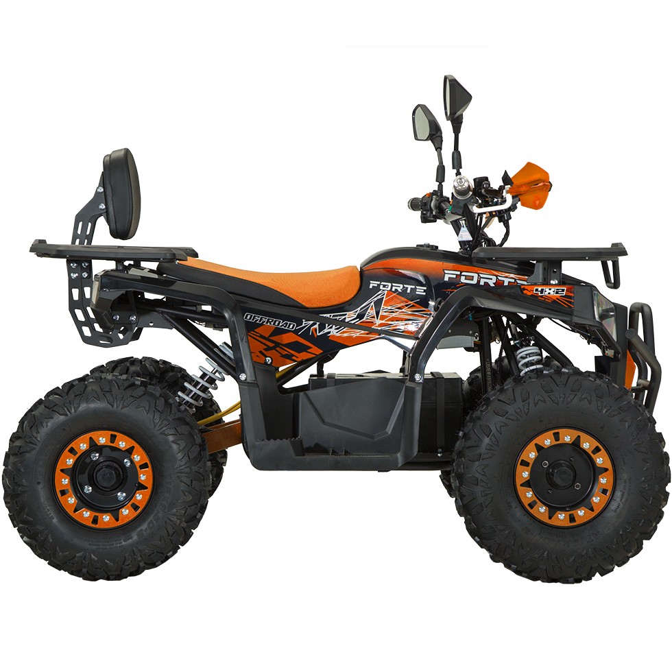 Квадроцикл FORTE ATV1500G Orange (147625) Запас хода, км 50