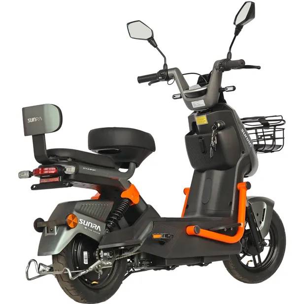 Електроскутер SUNRA 1200 Вт S1 Gray (SUNRA S1 (gray)) Запас ходу, км 45