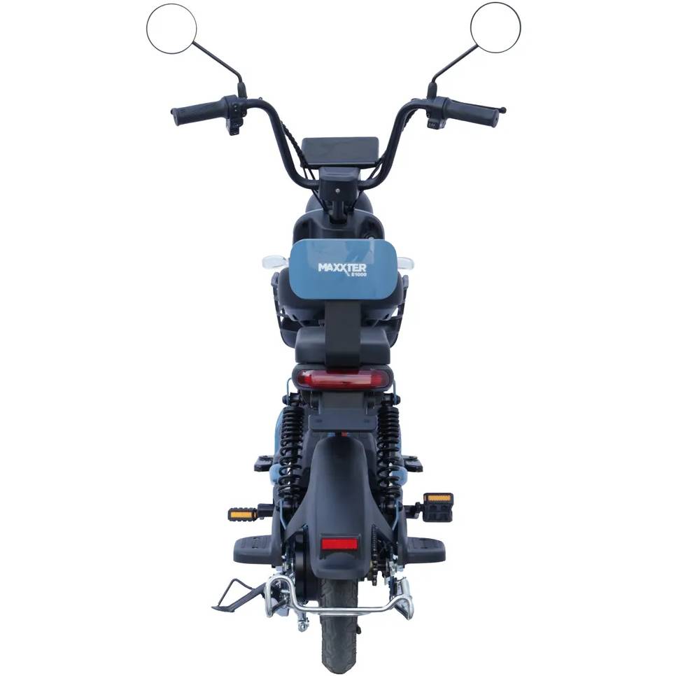 Электроскутер MAXXTER 1000 Вт E1000 Blue Запас хода, км 50