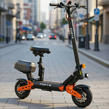 Електросамокат FORTE D2-Pro Black Orange