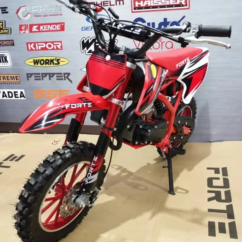 Електромотоцикл FORTE PB1000E Black/Red (141271) Запас ходу, км 20