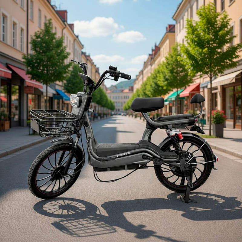 Электровелосипед FORTE GALAXY Black (158591) ᐉ купить в FOXTROT