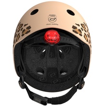 Шлем SCOOT&RIDE леопард (SR-181206-LEOPARD) Шлем SCOOT&RIDE леопард (SR-181206-LEOPARD)