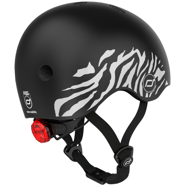 Шлем SCOOT&RIDE зебра (SR-181206-ZEBRA) Размеры 450-510
