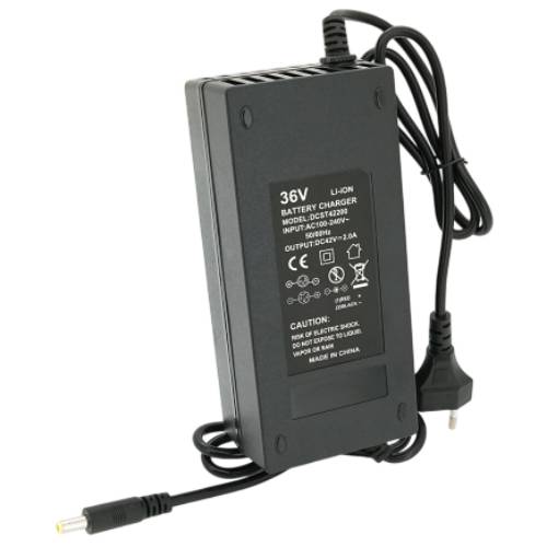 Зарядное устройство Jinyi для аккумуляторов Li-ion 36V (42V) BOX (JN-3620-42020) Дополнительно Номинальная входная частота: 50/60 Гц; Выходное напряжение/ток: 36V / 2A; Максимальное выходное напряжение/ток: 42V / 2A; Разъем: 5.5х2.5 мм