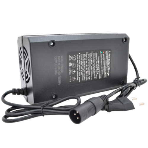 Зарядное устройство Jinyi для аккумуляторов Li-ion 60V (71.4V) 6A 3-pin (JN-6060/71460) Дополнительно Питание: от сети 220 В; Разъем: 3-pin