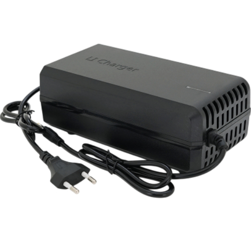 Зарядний пристрій JINYI для акумуляторів Li-ion 48V5A (54.6V) (JN-4850-54650) Додатково Штекер: 5,5 х 2,5 мм; Кабель: 1,2 м