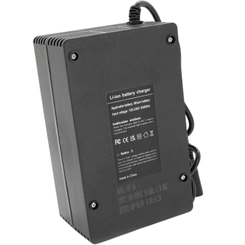 Зарядний пристрій VOLTRONIC для акумуляторів Li-ion 48V(58,8V) (YT-SL750-58808P) Розміри 220 х 122 х 86