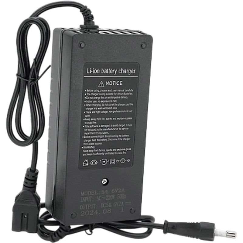 Фото 2 Зарядний пристрій JINYI для акумуляторів 48V 2A + кабель 1,2 м (LD-001-48V-2A)