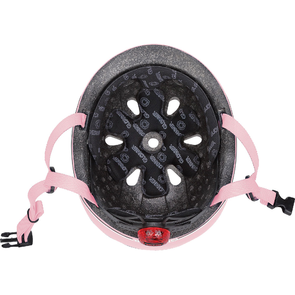 Фото 3 Шлем GLOBBER GO UP LIGHTS XXS/XS Pink с фонариком (506-210)