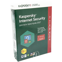 Антивірус Kaspersky Internet Security 2017 Eastern Europe 2 ПК 1 рік + 3 міс Box (KL1941OBBFS_2017)