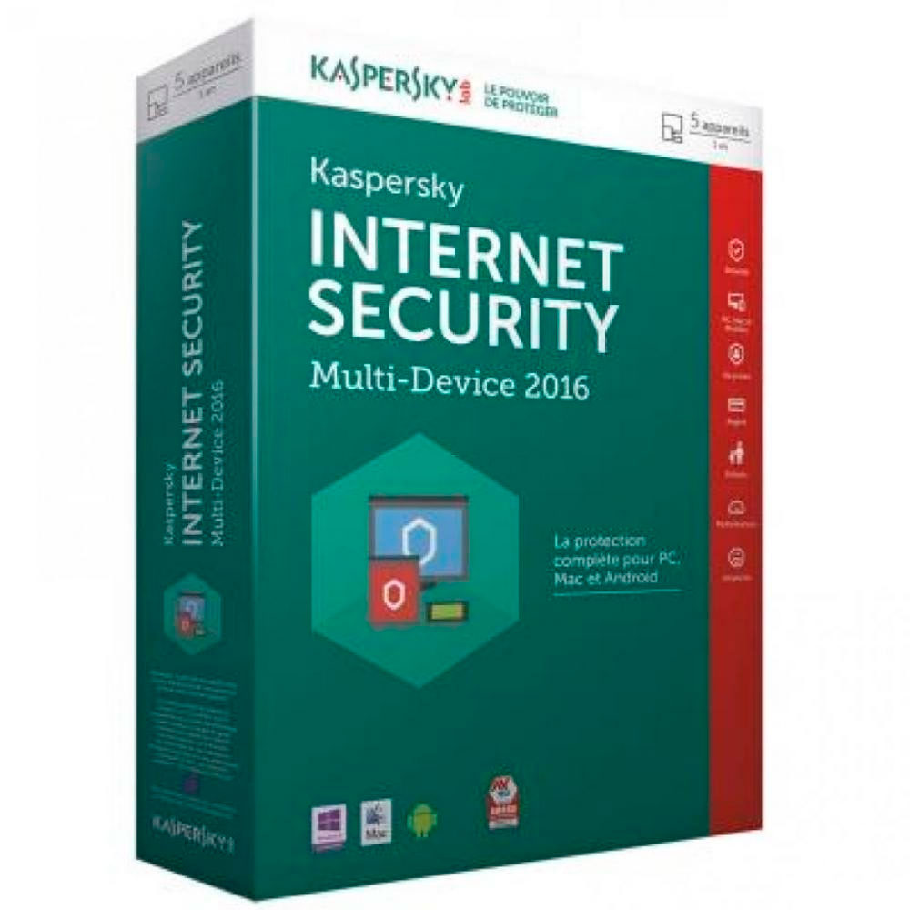 KASPERSKY Internet Security 2016 2+1PC 1Y Base Box