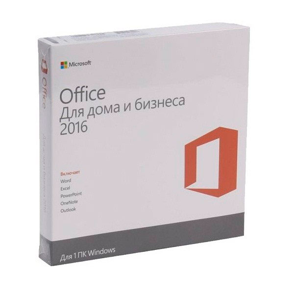 Офис Microsoft Office Home and Business 2016 32/64 Russian DVD P2