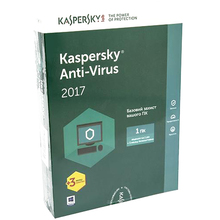 Антивирус Kaspersky Anti-Virus 2017 Eastern Europe 1 ПК 1 год + 3 мес Base Box (KL1171OBAFS)