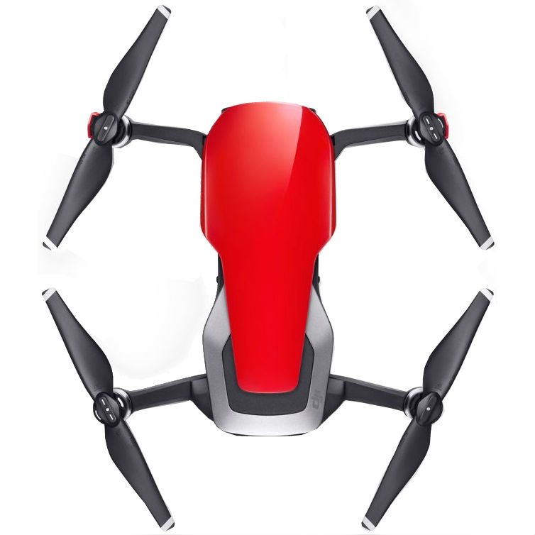 Dji mavic air flame red sale fly more combo