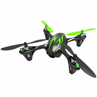 Квадрокоптер HUBSAN X4 RTF 2,4 ГГц HD камера (H107C-HD-BG)