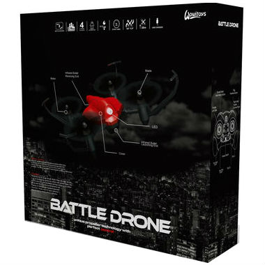 Бій квадрокоптеров на р/у Wowitoys Battle Drone (WWT-H4816S) Кількість пропелерів 4