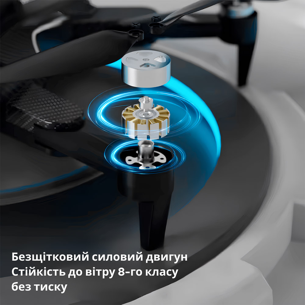 Зовнішній вигляд Квадрокоптер DENVER F167-4K Black (F167-4K-2battery-3600Mah-Black)