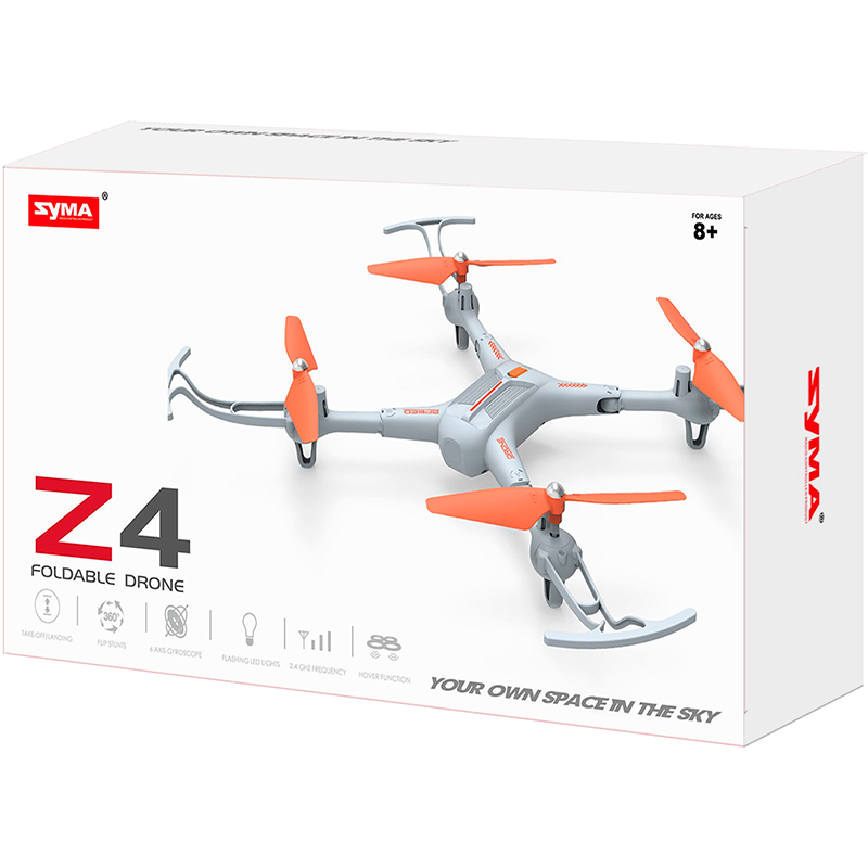 Квадрокоптер SYMA Z4 (3655) Тип аккумулятора модели Li-Ion