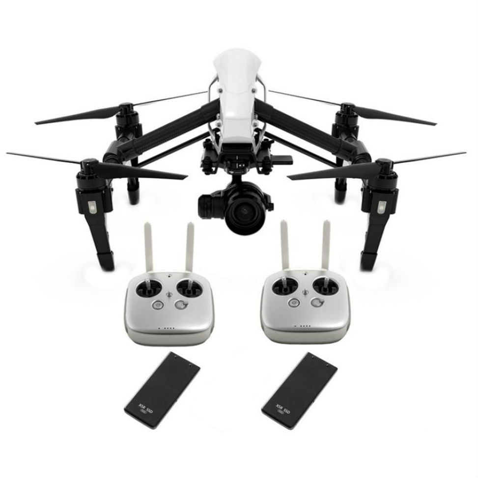 Квадрокоптер DJI Inspire 1 RAW + 2 Extra SSDs (512G) (I1RAW+ZX5RSSD)