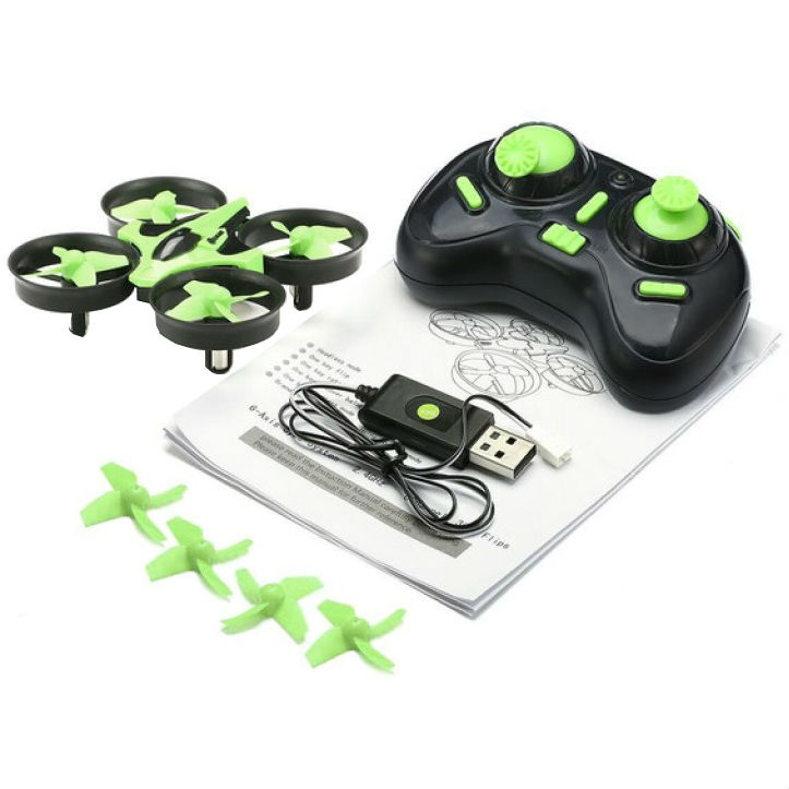 Квадрокоптер EACHINE E010 RTF (EC-447810-GREEN) Количество пропеллеров 4