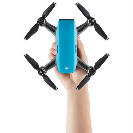 Зовнішній вигляд Квадрокоптер DJI SPARK Fly More Combo Sky Blue