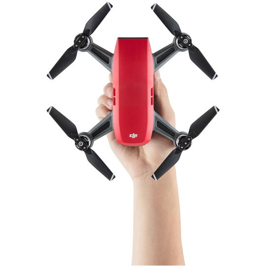 Зовнішній вигляд Квадрокоптер DJI SPARK Fly More Combo Lava Red