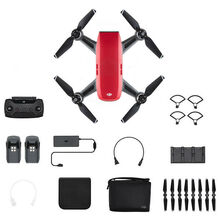 Квадрокоптер DJI SPARK Fly More Combo Lava Red