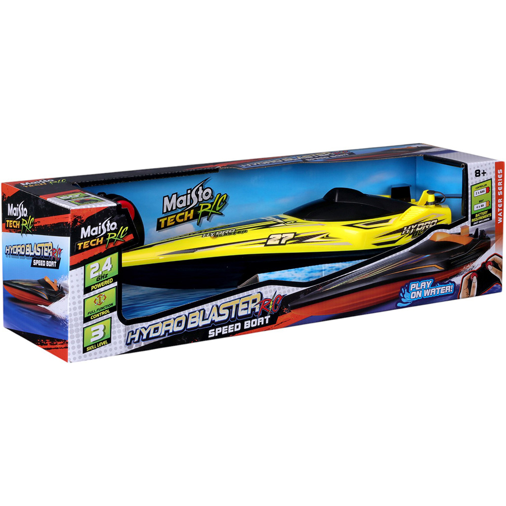Покупка Катер на радіокеруванні Maisto Hydro Blaster Speed Boat Yellow (40976)