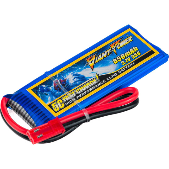 

Аккумулятор DINOGY Li-Pol 850mAh 1S 35C JST, Li-Pol 850mAh 1S 35C 7x30x52мм JST