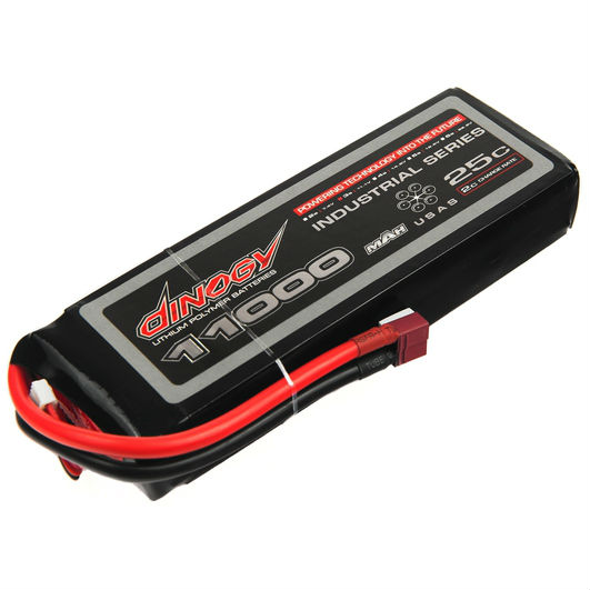 Акумулятор DINOGY Li-Pol 11000mAh 11.1 V 3S 25C T-Plug (DLC-3S11000C-T) Акумулятор DINOGY Li-Pol 11000mAh 11.1 V 3S 25C T-Plug (DLC-3S11000C-T)