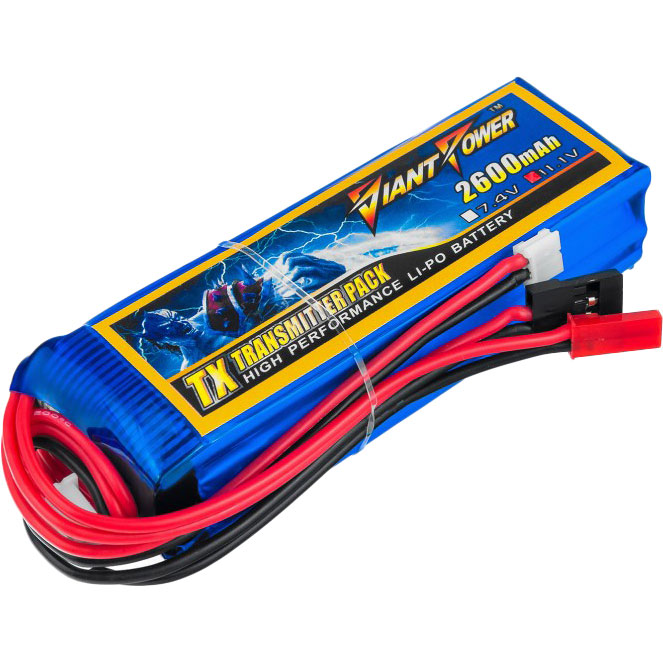 Акумулятор DINOGY Li-Pol 2600mAh 11.1 V 3S3C Futaba+JST Акумулятор DINOGY Li-Pol 2600mAh 11.1 V 3S3C Futaba+JST