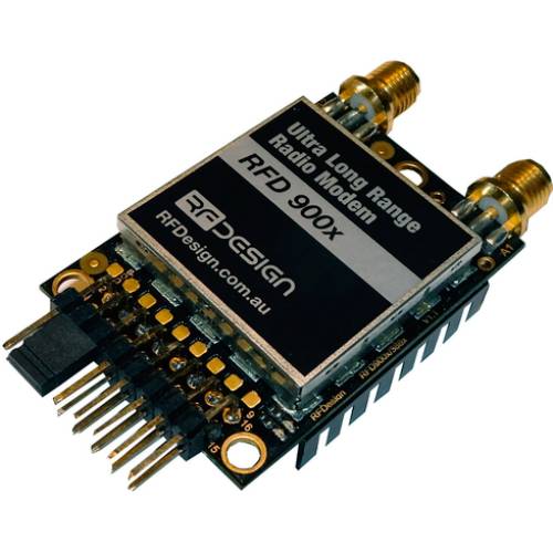 Комплект телеметрии RFDESIGN RFD900x-US Telemetry Bundle (FCC approved) Дополнительно Более 40 км устойчивой связи (в идеальных условиях до 80 км); Новый 32-разрядный процессор; Скорость передачи данных до 500 кБит/сек;