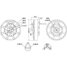 Мотор T-MOTOR MN6007IIKV160-ALPHA60A HV-CW-G-28