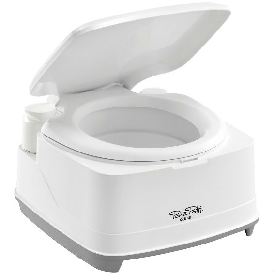 Биотуалет THETFORD Porta Potti 345 (8710315991840) Особенности индикатор уровня жидкости нижнего бака, материал: пластик, размер: 33 х 38.3 х 42.7см 