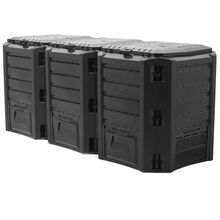 Компостер PROSPERPLAST MODULE COMPOGREEN 1200 л Black (IKSM1200C-S411)