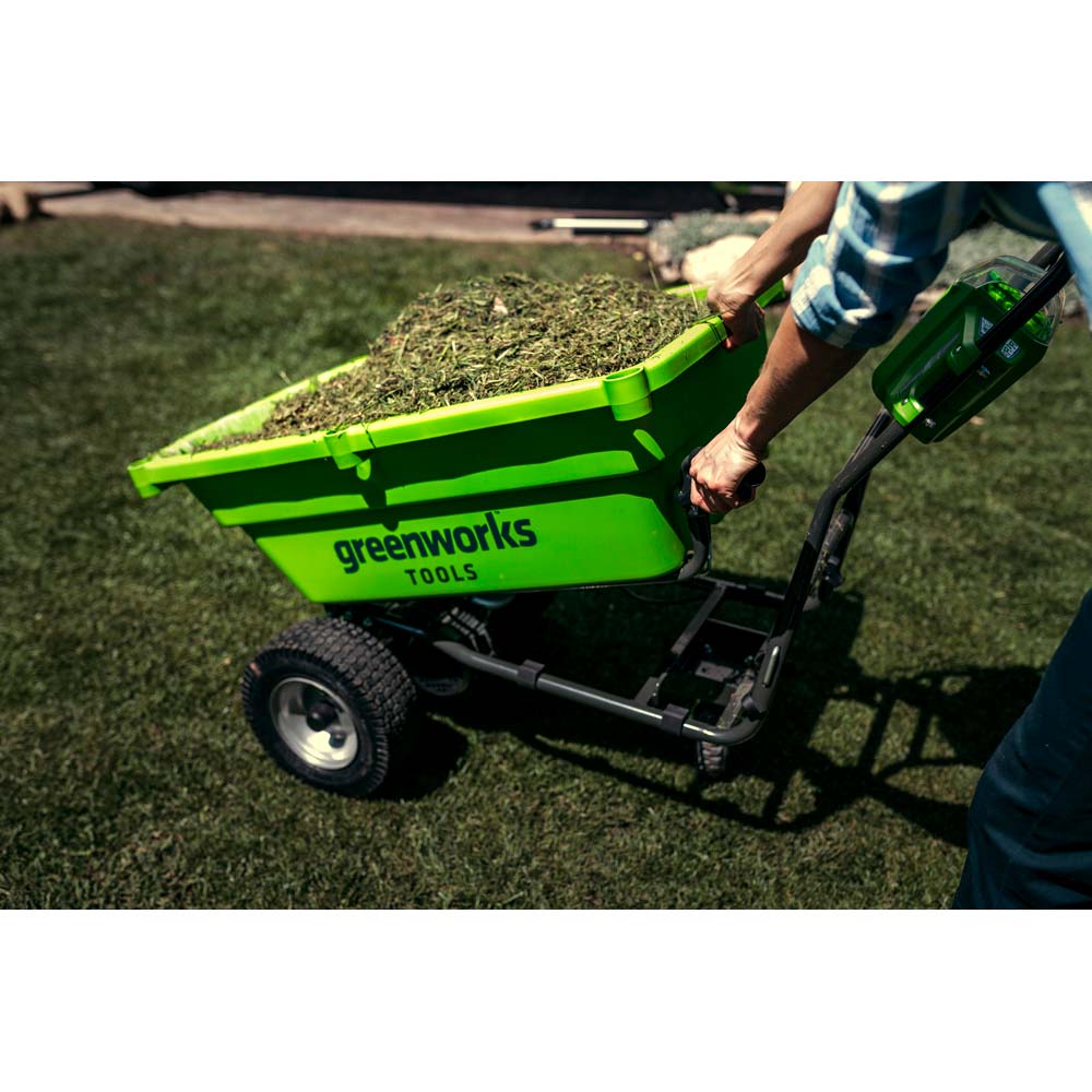 Заказать Садовая тележка самоходная аккумуляторная Greenworks G40GC (7400007)