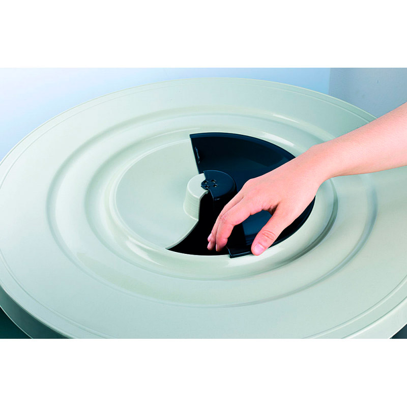 Бак для мусора PLANET №6 120 л Grey (UP112) Высота 65.5