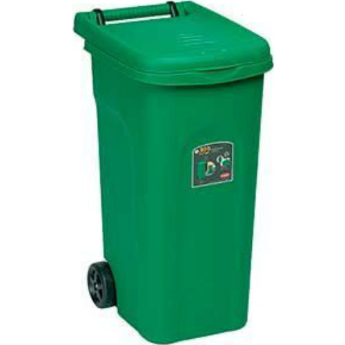 Сміттєвий бак STEFANPLAST 80 л Green (25600)