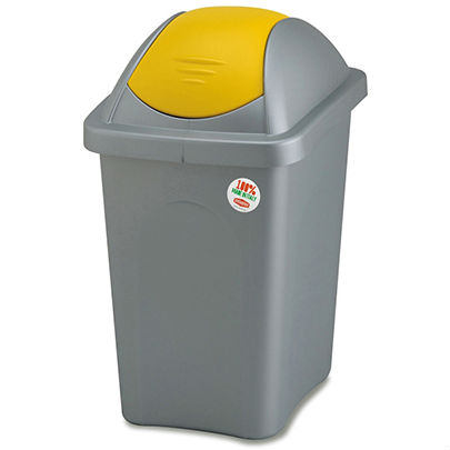 Сміттєвий контейнер STEFANPLAST Multipat 30 л Yellow (70165)