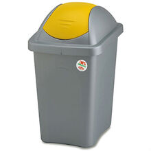 Сміттєвий контейнер STEFANPLAST Multipat 30 л Yellow (70165)