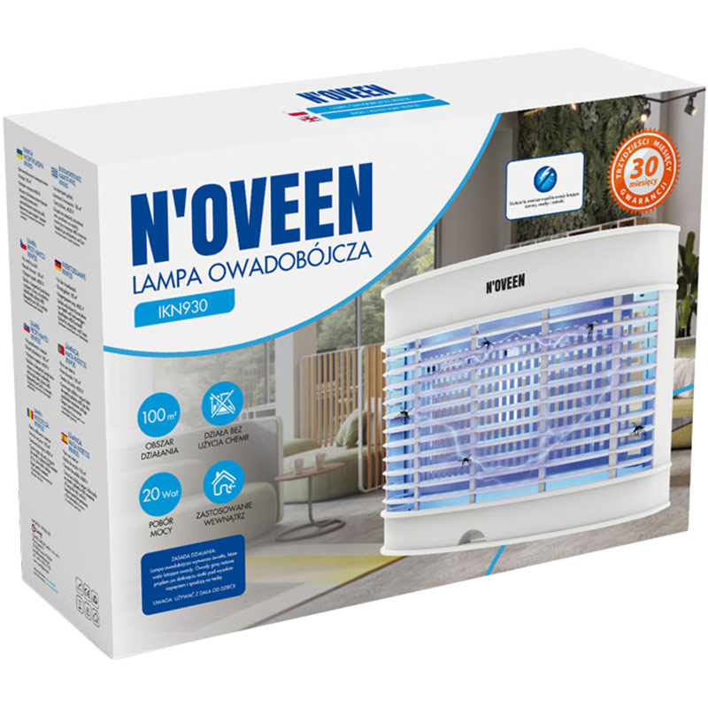 Уничтожитель насекомых NOVEEN IKN930 (76219) Глубина 11.5