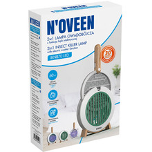 Знищувач комах-електромухобійка NOVEEN 2в1 IKN870 LED (76221)