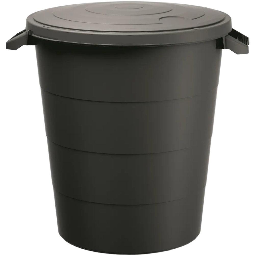 Бак для мусора KEDEN BY PROSPERPLAST Smooth 120 л Black (IDSM120U-S411)