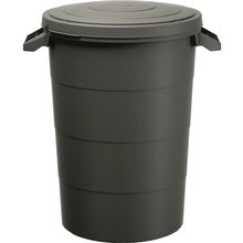 Бак для сміття KEDEN BY PROSPERPLAST Smooth 80 л Black (IDSM80U-S411)