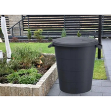 Бак для мусора KEDEN BY PROSPERPLAST Smooth 80 л Black (IDSM80U-S411)