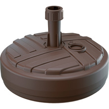 Подставка для садового зонта PROSPERPLAST круглая 10 л Brown (5905197977836)